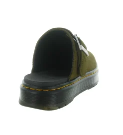 sandales et nu pieds - Mule Sabot - femme - Nubuck - Kaki - Doc martens