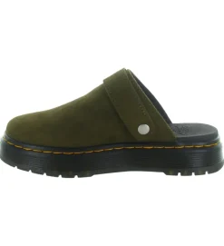 sandales et nu pieds - Mule Sabot - femme - Nubuck - Kaki - Doc martens