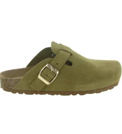 sandales et nu pieds - Mule Sabot - femme - Synthétique - Kaki - Armando