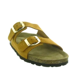 sandales et nu pieds - Mule Sabot - femme - Nubuck - Camel - Armando