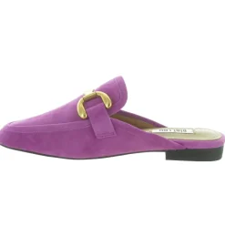 sandales et nu pieds - Mule Sabot - femme - Nubuck - Violet - Bibi lou