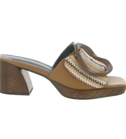 sandales et nu pieds - Mule Sabot - femme - Synthétique - Gris - Noa harmon
