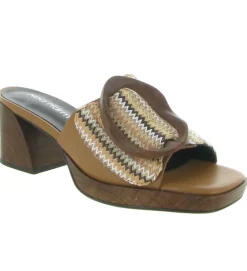 sandales et nu pieds - Mule Sabot - femme - Synthétique - Gris - Noa harmon