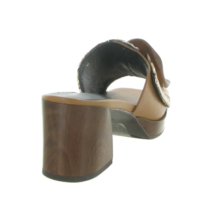 sandales et nu pieds - Mule Sabot - femme - Synthétique - Gris - Noa harmon