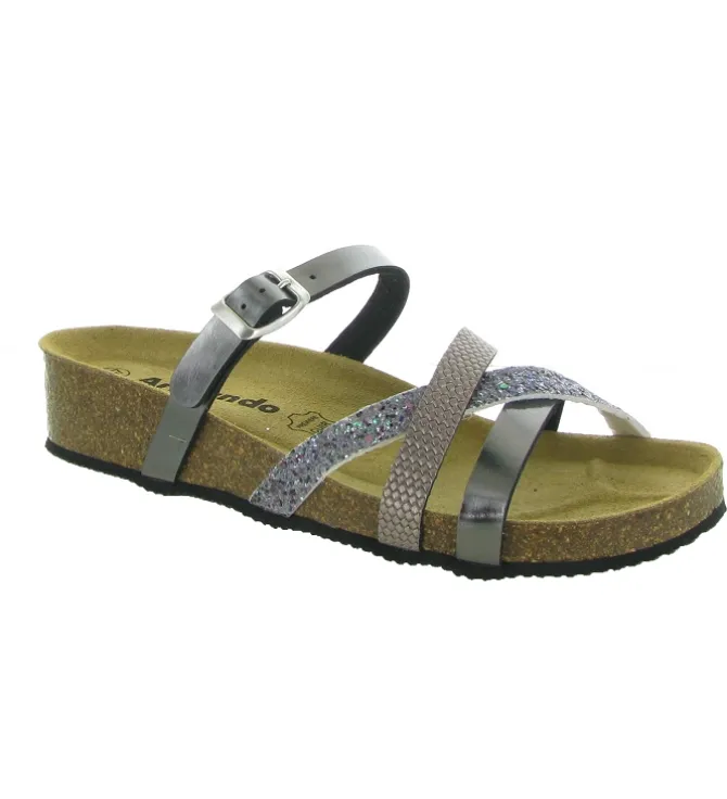 sandales et nu pieds - Mule Sabot - femme - Synthétique - Camel - Armando