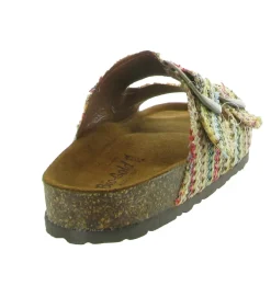 sandales et nu pieds - Mule Sabot - femme - Cuir - Multicolor - Donna lucca