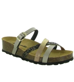 sandales et nu pieds - Mule Sabot - femme - Synthétique - Or - Armando