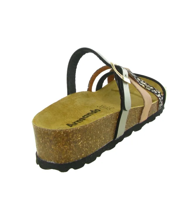 sandales et nu pieds - Mule Sabot - femme - Synthétique - Or - Armando