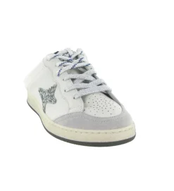sandales et nu pieds - Mule Sabot - femme - Cuir - Crème - Ama brand