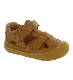 sandales et nu pieds - Semelle souple - bebe garcon - Cuir - Marron - Froddo
