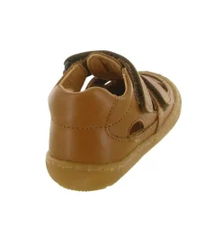 sandales et nu pieds - Semelle souple - bebe garcon - Cuir - Marron - Froddo