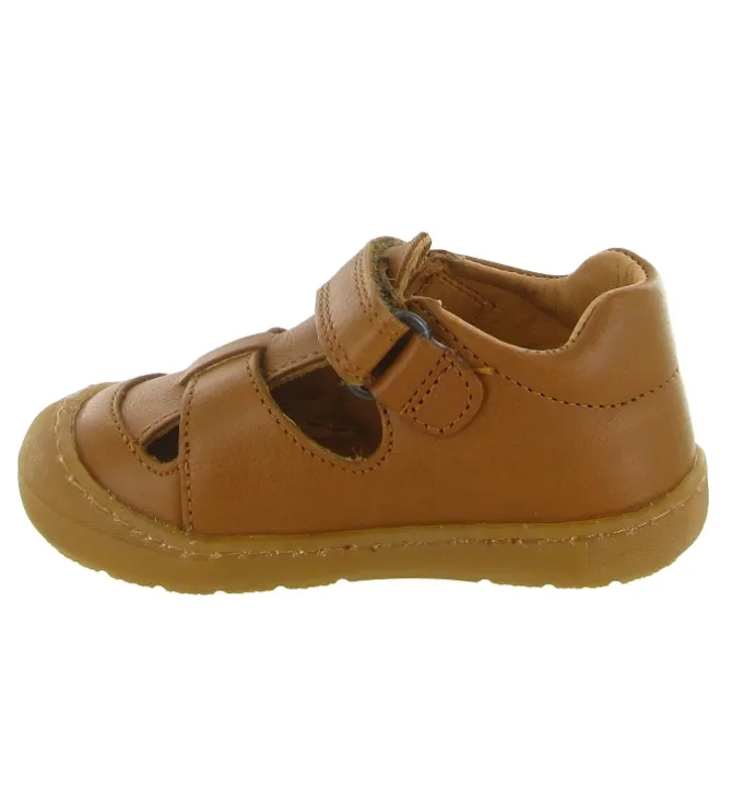 sandales et nu pieds - Semelle souple - bebe garcon - Cuir - Marron - Froddo