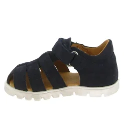 sandales et nu pieds - Semelle souple - bebe garcon - Cuir - Bleu Marine - Froddo
