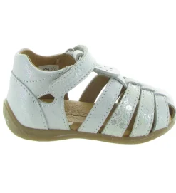 sandales et nu pieds - Semelle souple - bebe fille - - Argent - Froddo