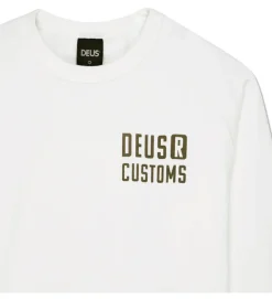 sweat - MANCHE LONGUE - vetement homme - Coton - Blanc - Deus