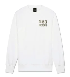 sweat - MANCHE LONGUE - vetement homme - Coton - Blanc - Deus
