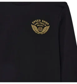 sweat - MANCHE LONGUE - vetement homme - Coton - Noir - Deus