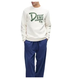 sweat - MANCHE LONGUE - vetement homme - Coton - Blanc - Deus