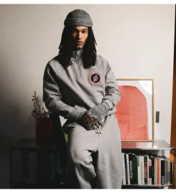 sweat - MANCHE LONGUE - vetement homme - Coton - Gris - Sweet pants