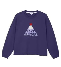 sweat - SANS CAPUCHE - vetement femme - Textile - Violet - French disorder