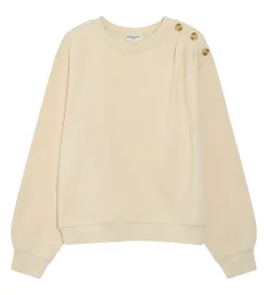 sweat - SANS CAPUCHE - vetement femme - Coton - Blanc - Grace and mila