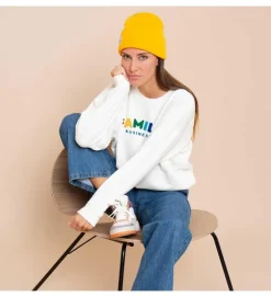 sweat - - vetement femme - - Blanc - French disorder
