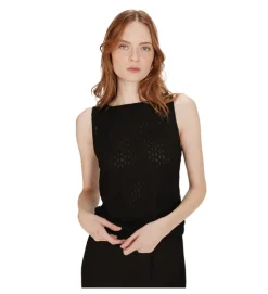 tee shirt - DEBARDEUR - vetement femme - Synthétique - Noir - Grace and mila