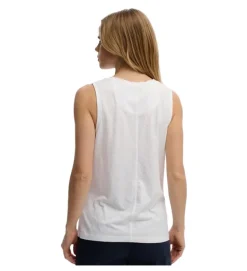 tee shirt - DEBARDEUR - vetement femme - Coton - Blanc - Superdry