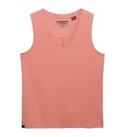 tee shirt - DEBARDEUR - vetement femme - Coton - Orange - Superdry