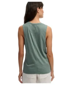 tee shirt - DEBARDEUR - vetement femme - Coton - Vert - Superdry