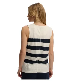 tee shirt - DEBARDEUR - vetement femme - Coton - Rayée - Superdry