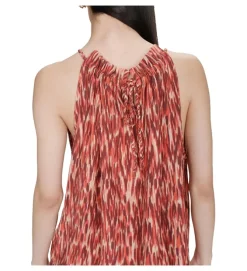 tee shirt - DEBARDEUR - vetement femme - Synthétique - Orange - Grace and mila