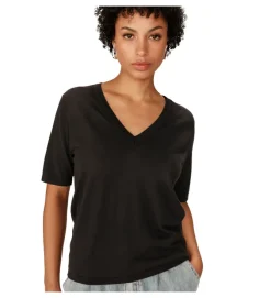 tee shirt - MANCHE COURTE - vetement femme - Textile - Gris - Grace and mila