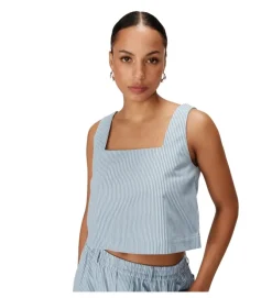 tee shirt - MANCHE COURTE - vetement femme - Textile - Bleu - Grace and mila