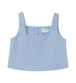 tee shirt - MANCHE COURTE - vetement femme - Textile - Bleu - Grace and mila