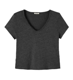 tee shirt - MANCHE COURTE - vetement femme - - Noir - American vintage