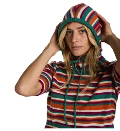 tee shirt - MANCHE COURTE - vetement femme - Coton - Multicolor - Graine