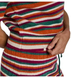 tee shirt - MANCHE COURTE - vetement femme - Coton - Multicolor - Graine