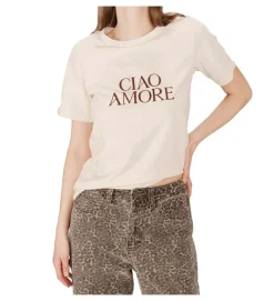 tee shirt - MANCHE COURTE - vetement femme - Coton - Blanc - Grace and mila