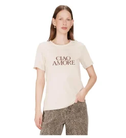 tee shirt - MANCHE COURTE - vetement femme - Coton - Blanc - Grace and mila