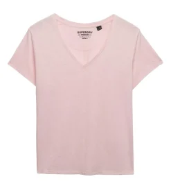 tee shirt - MANCHE COURTE - vetement femme - Coton - Rose - Superdry