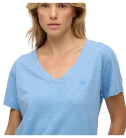 tee shirt - MANCHE COURTE - vetement femme - Coton - Bleu - Superdry