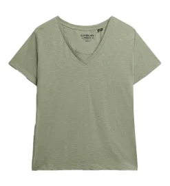 tee shirt - MANCHE COURTE - vetement femme - Coton - Vert - Superdry