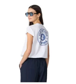 tee shirt - MANCHE COURTE - vetement femme - Coton - Blanc - Save the duck