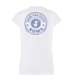 tee shirt - MANCHE COURTE - vetement femme - Coton - Blanc - Save the duck