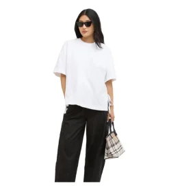 tee shirt - MANCHE COURTE - vetement femme - Coton - Blanc - Barbour