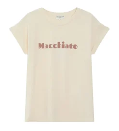 tee shirt - MANCHE COURTE - vetement femme - Coton - Marron - Grace and mila