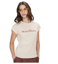 tee shirt - MANCHE COURTE - vetement femme - Coton - Marron - Grace and mila