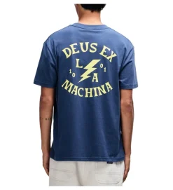tee shirt - MANCHE COURTE - vetement homme - Coton - Bleu - Deus