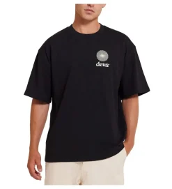 tee shirt - MANCHE COURTE - vetement homme - Coton - Noir - Deus